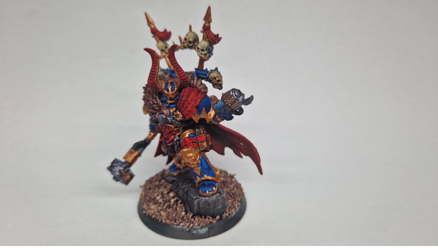 Chaos Lord hammer front